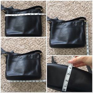 Coach  Crossbody Bag Black Genuine Leather